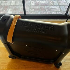 JetKids by Stokke BedBox - Kid's Ride-On Suitcase & In-Flight Bed NEW open box